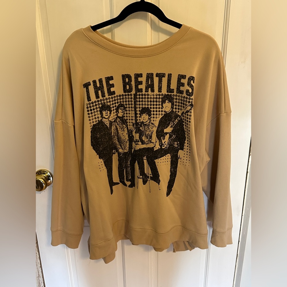 The Beatles Tan Sweater